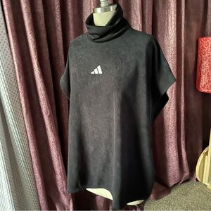 Adidas Black Sleeveless Poncho